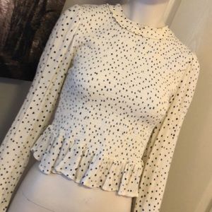 NWOT Patrons of Peace crop top!